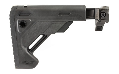 Sig Sauer Folding and Telescoping Stock, Fits Sig MCX/MPX, 1913 Interface, Black STOCK-X-FOLD-TELE-BLK