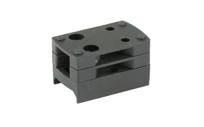 Shield Sights Picatinny to Weaver Mount, Black, Triple H Spacers, Polymer MNT-PICA-POL-SMS-RMS