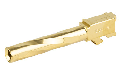 Zaffiri Precision Barrel, 9MM, 4.33", Titanium Nitride Finish, Gold, Flush and Crown, Fits Glock 17 Gen 5 ZP.17G5BG