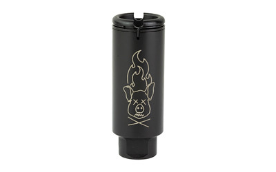 Noveske KX5 DEATH PIG Flash Suppressor, 7.62 NATO, 5/8x24, For AR Rifles, Black, Includes Crush Wash 05002510