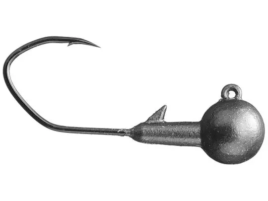 Yum 1/4oz FF Jighead 3ct - Smoke