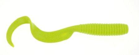Berkley Gulp Saltwater Grub, 8'' Chartreuse 3pk
