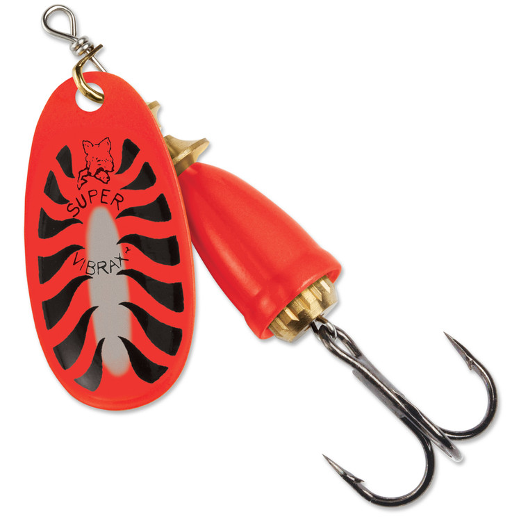 Blue Fox Vibrax Classic 30, 1/4oz 2.63'' Red Tiger