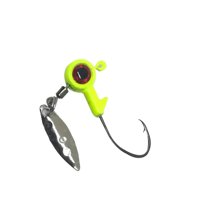 Bonehead BX Bladed Jig Head, 1/16oz #4 Chrt 4pk