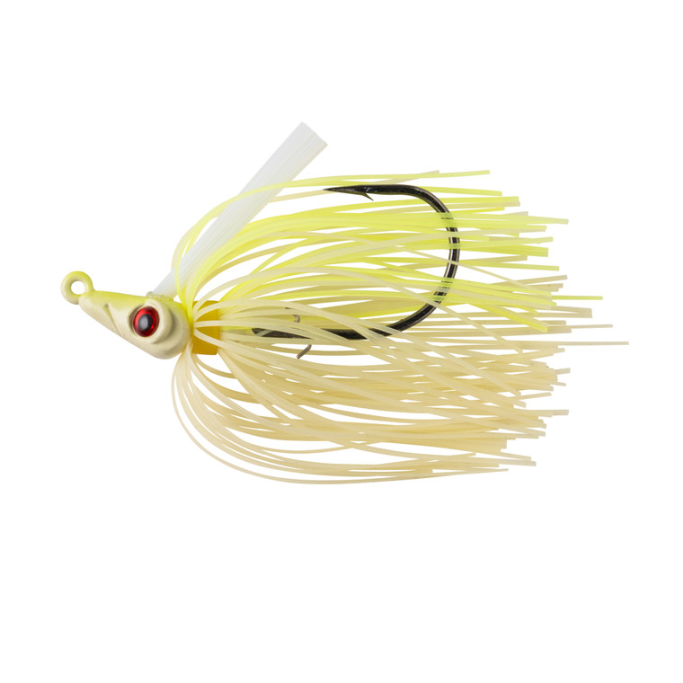 Booyah Mobster Swim Jig, 1/2oz 2.5'' Chart Ghst Bone