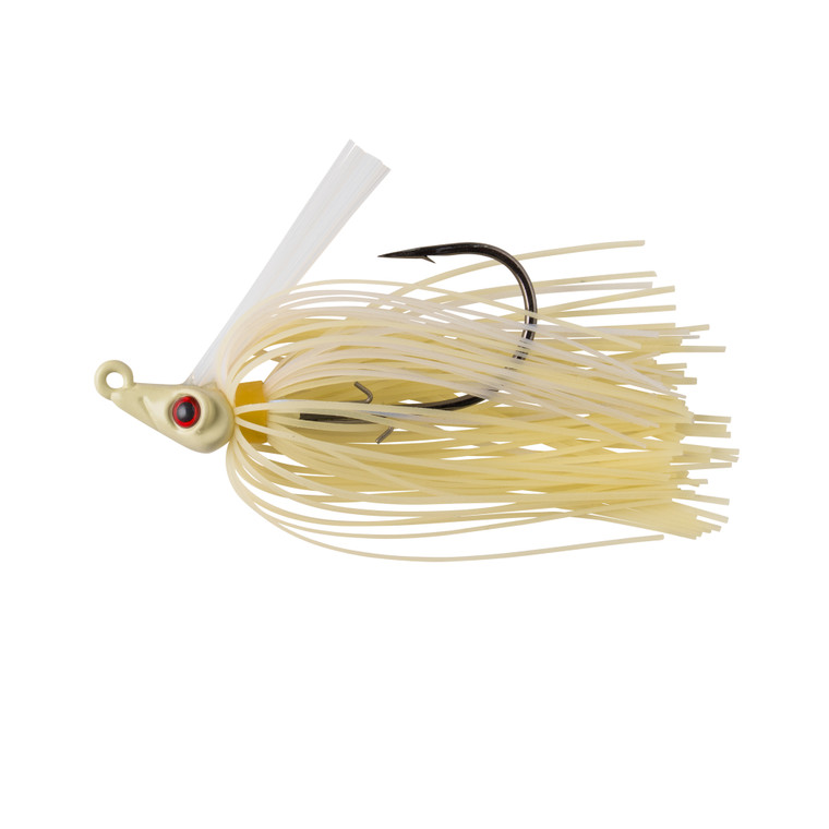 Booyah Mobster Swim Jig, 5/16oz 2.125''Perl Ghst Bone