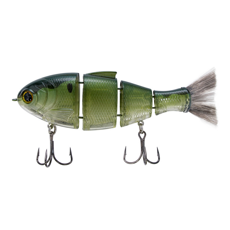 Bucca Bull Shad, 5'' Green Gizzard