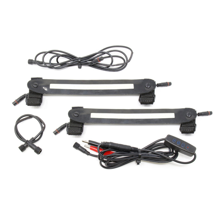 Clam Flex-4 LED Light Kit, 4 Colors 8 Settings