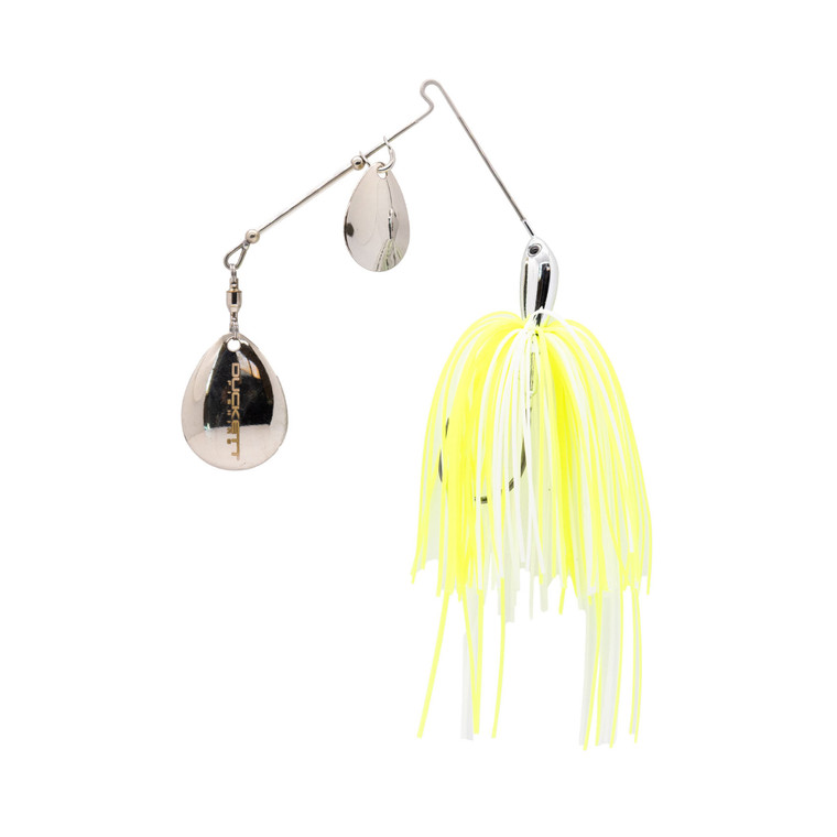 Duckett BD Spinnerbait DC, 3/8oz C/C Chrome;White Cht