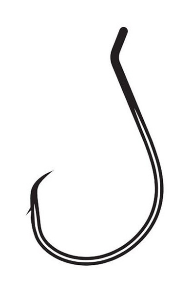 Gamakatsu Oct Cir Outbarb 1X, 10/0 NSB 3pk