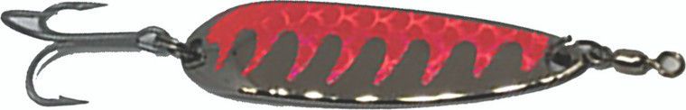 Gator Lure Silver Spoon, 2oz Pink Tape 1pk