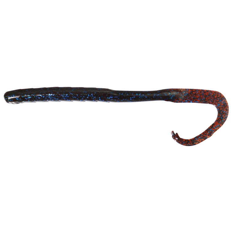 Googan Mondo Worm, 7.25'' Blue Fleck 8pk