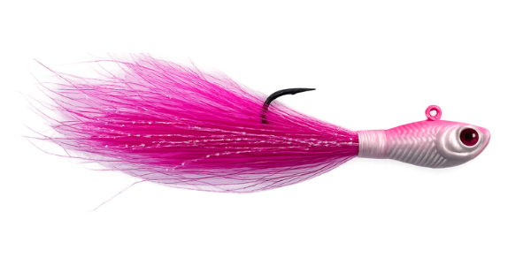 HeadHunter Bucktail Jig, 1/2oz Pink 1pk