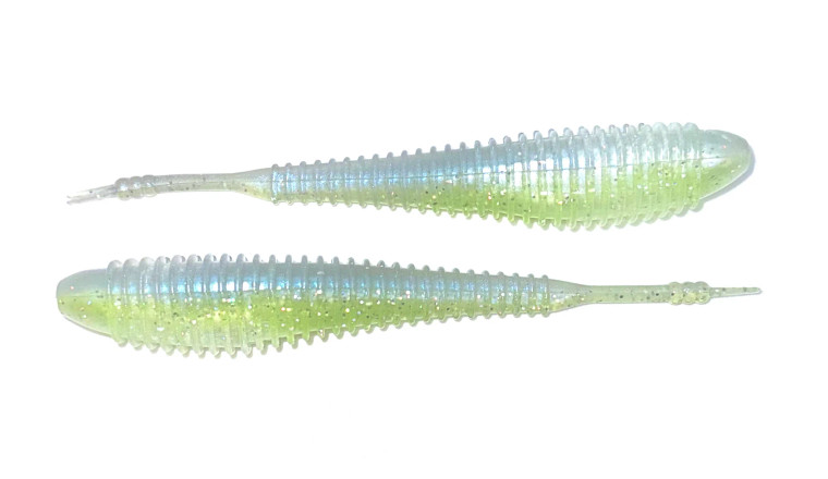 Hog Farmer Spunk Shad, 3.5'' Chrt Shad 10pk