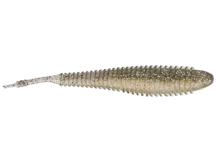 Hog Farmer Spunk Shad, 4.5'' Crystal Shad 7pk