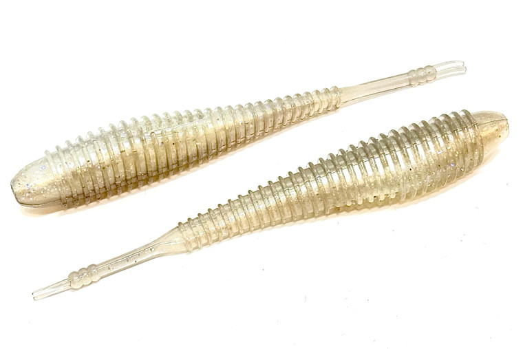 Hog Farmer Spunk Shad, 4.5'' Green Shad 7pk
