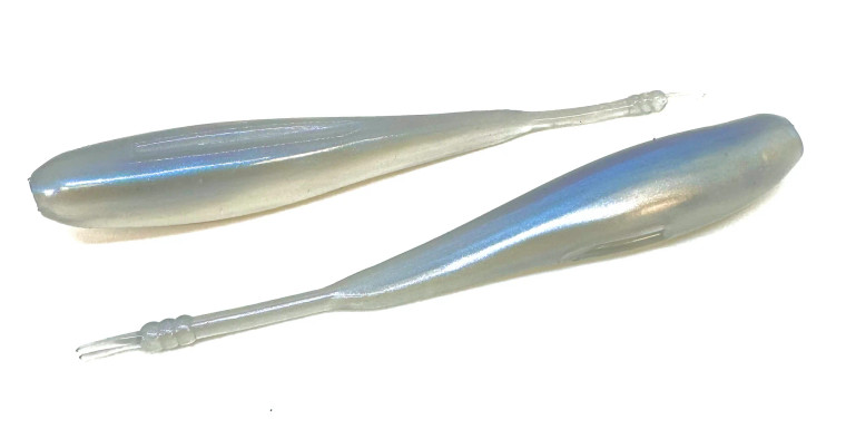 Hog Farmer Stroll Shad, 5'' Blue Gizzard 7pk