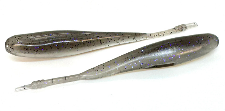 Hog Farmer Stroll Shad, 5'' Electric Shad 7pk