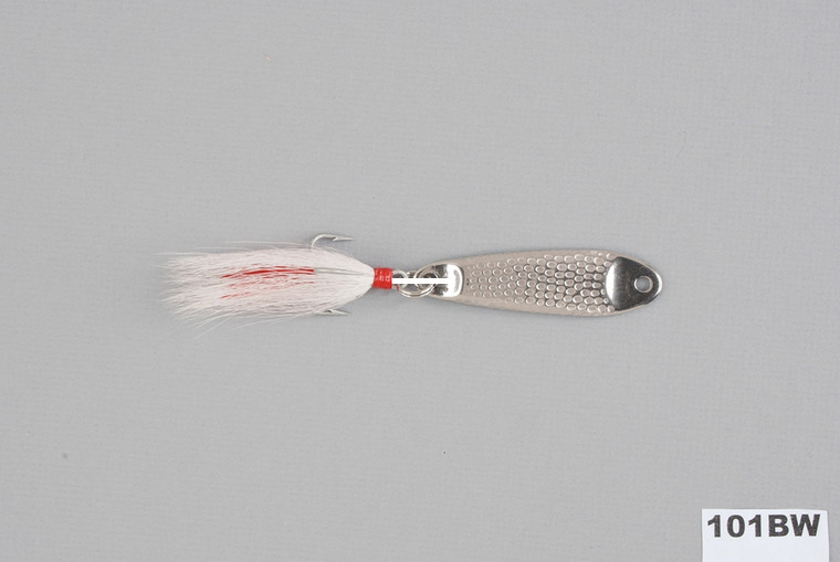 Hopkins Shorty Treble, 1oz 2.75'' White Bucktail