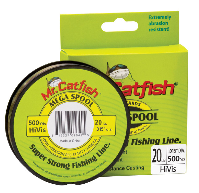 Mr Catfish Line, 500 yd HiViz 20 lb