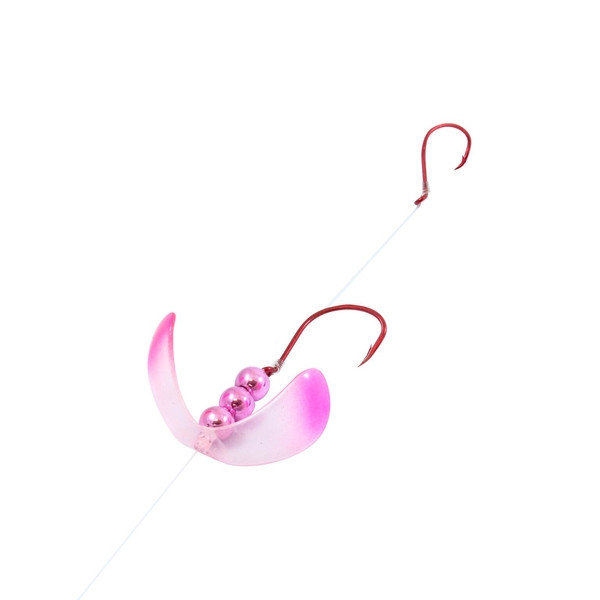 Northland Butterfly Harness, 60'' Snell Clear Tip Pink
