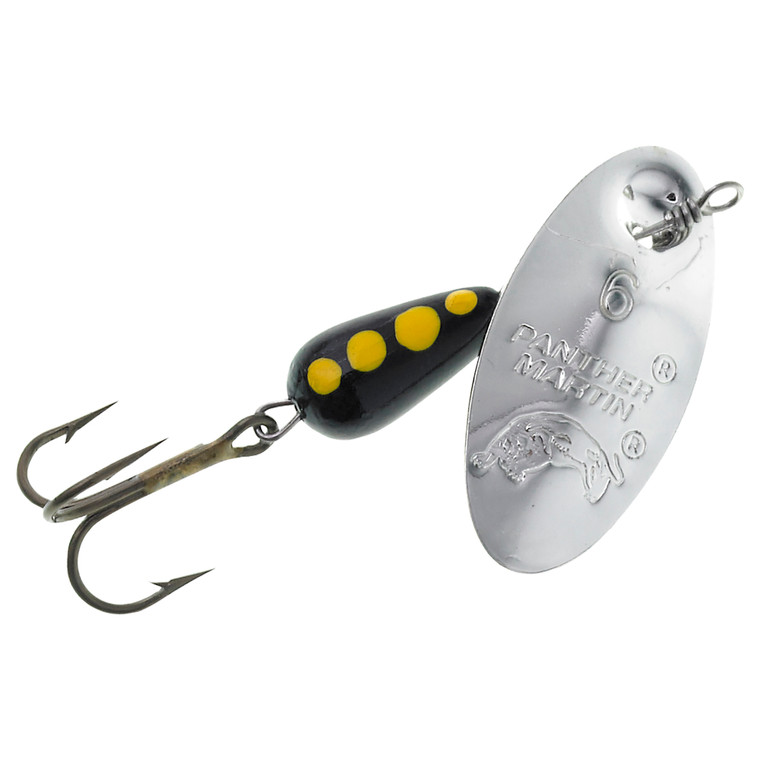 Panther Classic InLine Spin, Silver Black
