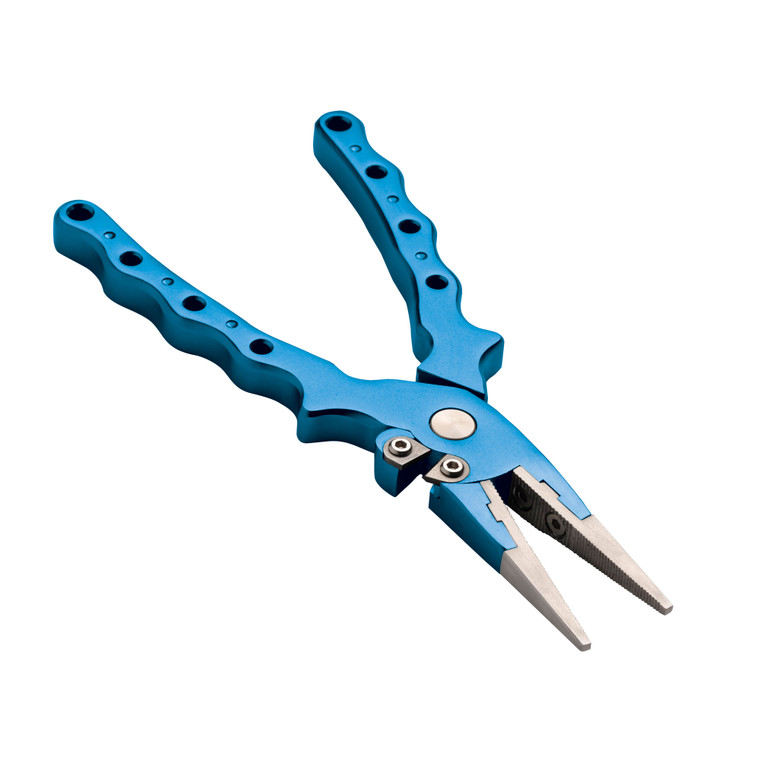 P-Line Adaro Plier: Jr, 6.5'' Split Ring: Blue