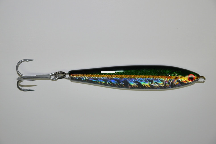 Point Wilson Anchovy Jig, 4oz Green/Nickel