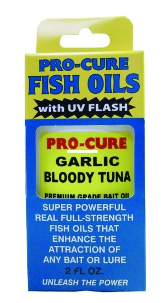 Pro-Cure Bait Oil, 2oz Garlic Bloody Tuna