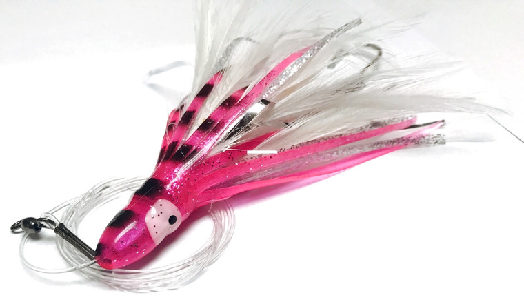 R&R Tackle Mahi Magnet, 4.75'' Pink/White 1pk