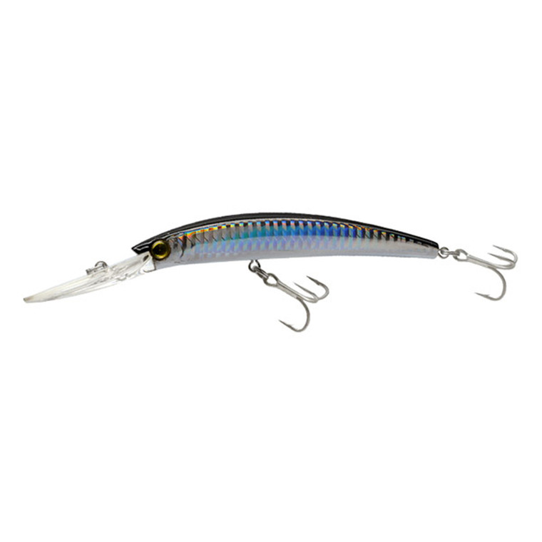 Yo-Zuri Crystal Minnow DD, 3/8oz 3.5'' Silver Black