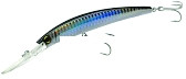 Yo-Zuri Crystal Minnow DD, 7/8oz 5.25'' Silver Black