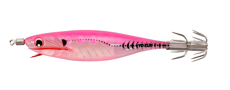 Yo-Zuri SquidJig UltBait Aur, 3/16oz 3.125'' Luminous Pink