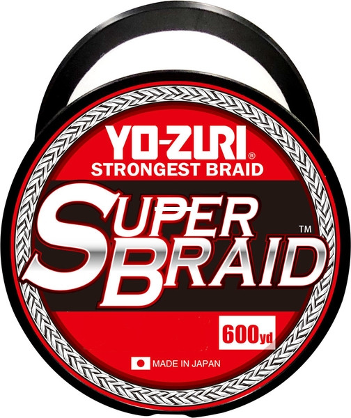 Yo-Zuri Super Braid, 600 yd White 50lb