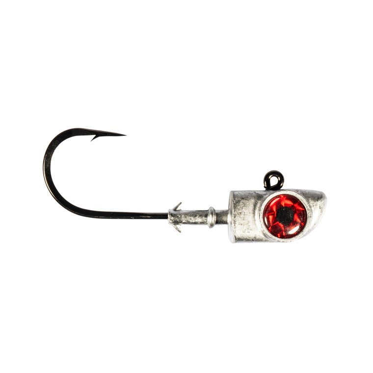 Z Man DieZel Eye Jighead, 3oz 8/0 Red 2pk