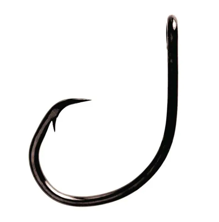 Eagle Claw - Circle Sea Mid Wire Hook - Plat Black Nos 9/0 25pk -
