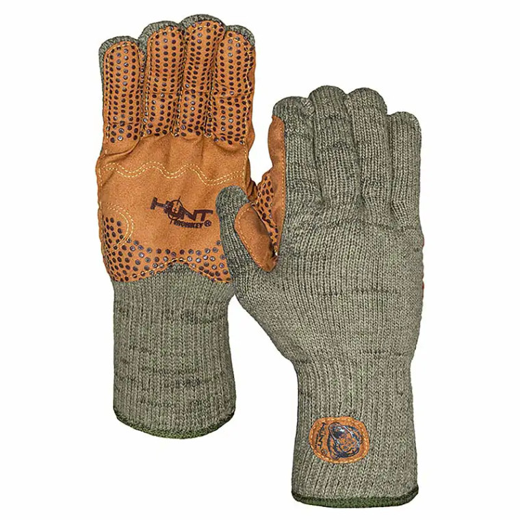 Fish Monkey - Wooly Full Finger - Xs Green -