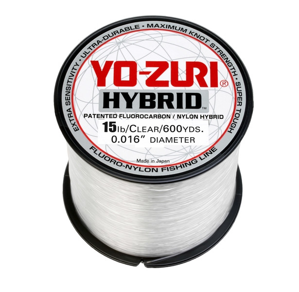 Yo-Zuri - Hybrid Mono Line - Clear 15lb 600yd - 15 HB 600 CL