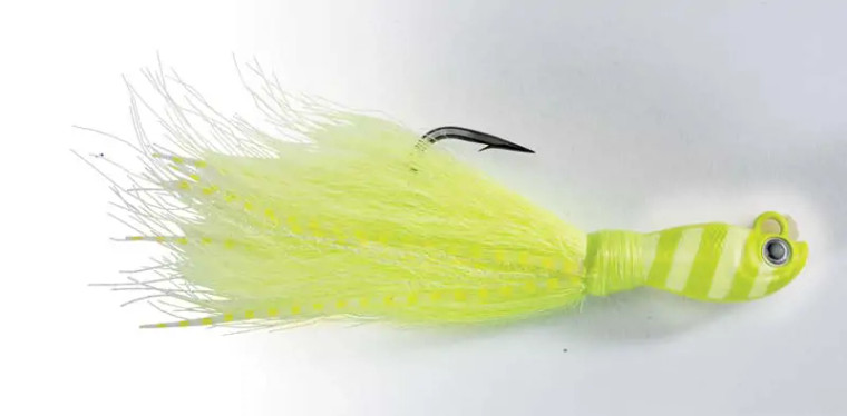 Spro - Power Bucktail - 2oz Zebra Crazy Chart -