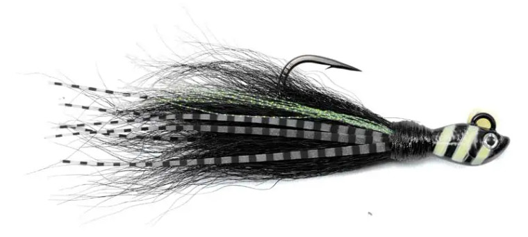 Spro - Power Bucktail - 1.5oz Zebra Black -