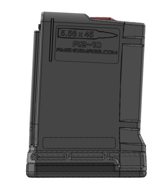 Amend2 556modablk10 Mod3 Ar15 5.56 Mag 10r Blk