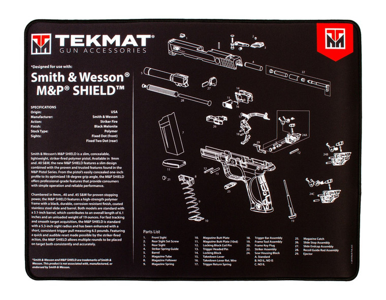 Tekmat Tekr20swmpshield 20x15 Ultra Glk Swshl