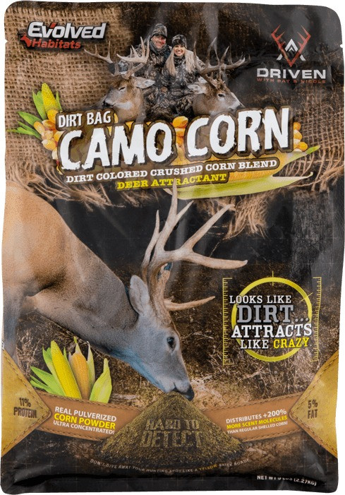 Evolved Evlevo20725 Dirt Bag Camo Corn5lb3bags