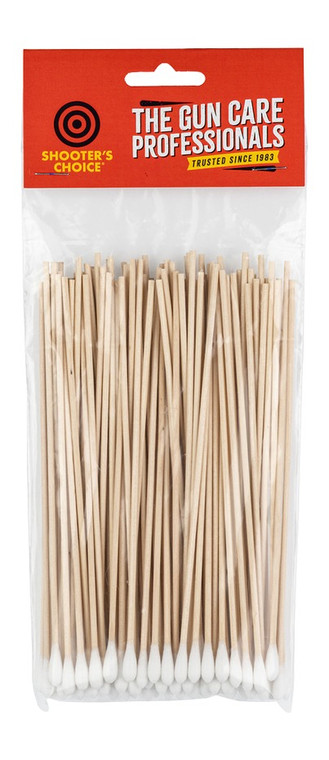 Shooters Shf241100b Gun Cleaning Swabs 100pk