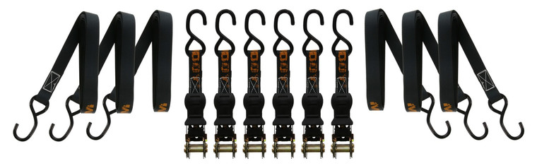 Walkers - Muddy Muddrs146pk 1x14 Durable Ratchet Strap
