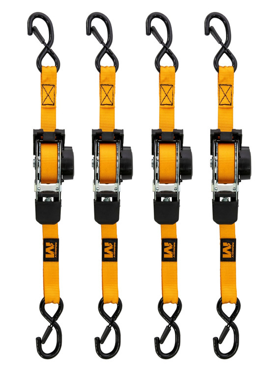 Walkers - Muddy Mudrrs104pk 1x10 Ratchet Straps Org