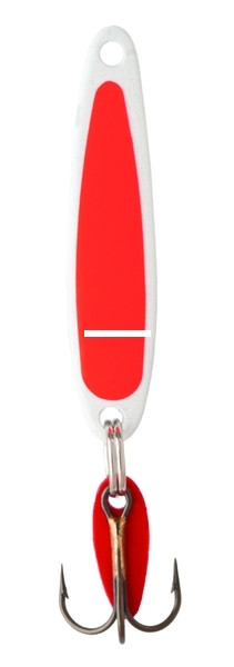 Bay de Noc Swedish Pimple, 1/4oz 1.75'' Flo Orange/NKL