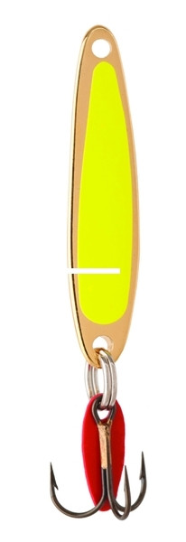 Bay de Noc Swedish Pimple, 1/4oz 1.75'' Flo Yellow/Gold