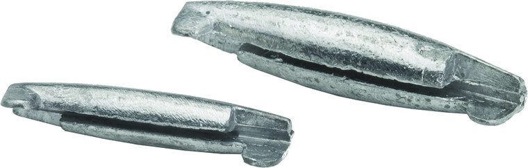 Bullet Weight Pinch Ons, 1/8oz #1 12pk