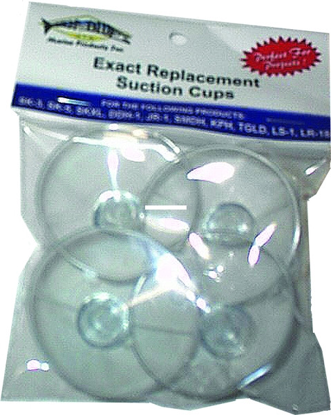 Deep Blue Suction Cup, Replacement 4pk